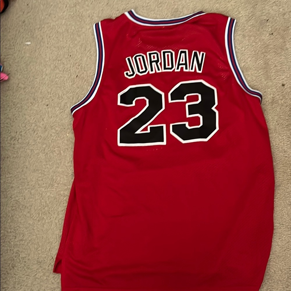 Tune squad M.J basketball jersey